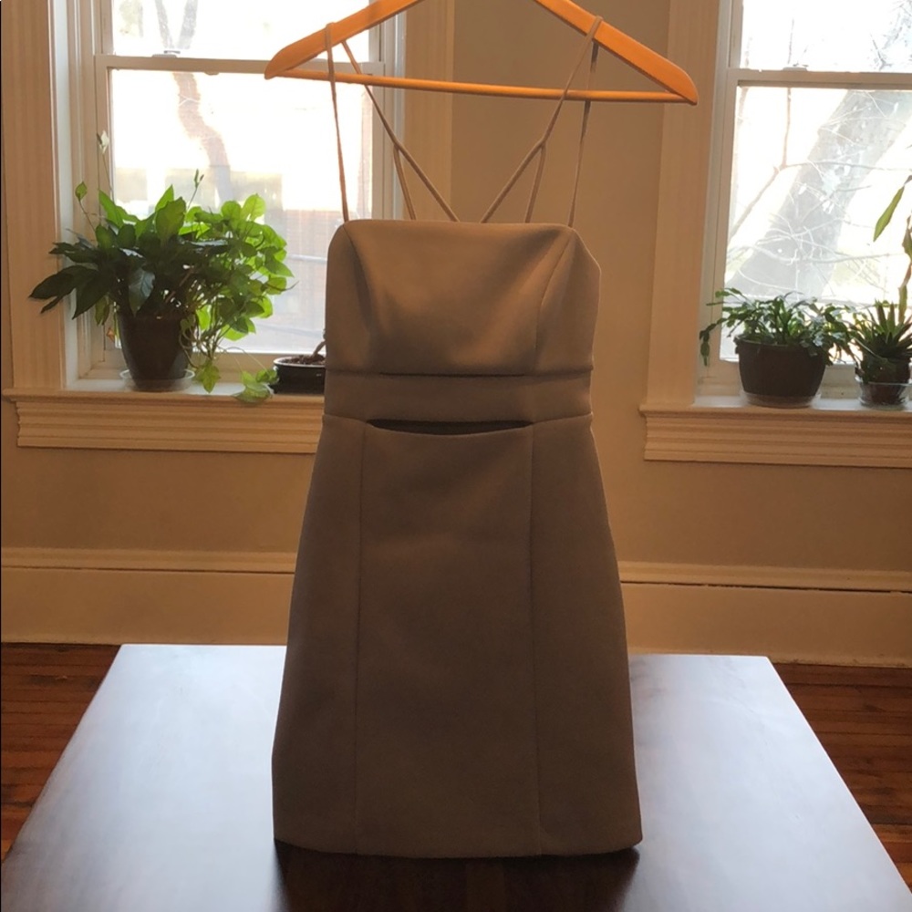 BCBGeneration Silver Dress